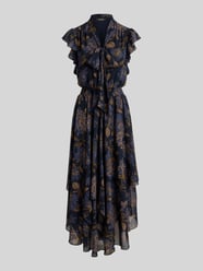 Maxikleid mit Bindeschleife am Ausschnitt von Lauren Ralph Lauren - 3