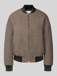 Regular Fit Bomberjacke mit Baumwoll-Viskose-Anteil von MYON - 1