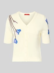 slim fit sweatjack van katoenmix model 'RANCH' van MAX&Co. - 9