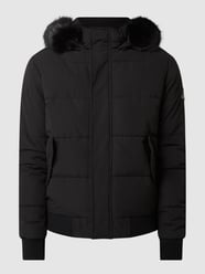 Steppjacke mit Wattierung Modell 'Silene' von Maison Courch Schwarz - 2
