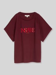 Loose Fit Sweatshirt aus Modal-Mix von Tom Tailor Bordeaux - 9
