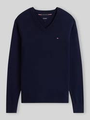 Regular Fit Pullover aus Baumwoll-Kaschmir-Mix von Tommy Hilfiger - 37