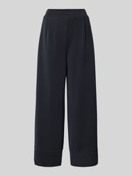 Wide Leg Sweatpants mit Bundfalten von Rich & Royal Schwarz - 28