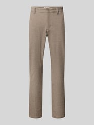 Slim Fit Hose mit Viskose-Anteil Modell 'MARK' von ONLY & SONS Beige - 12