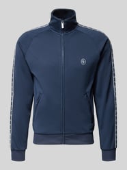 Trainingsjacke mit aufgesetztem Band auf Raglanärmeln von REVIEW - 10