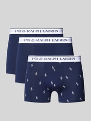 Trunks mit Eng anliegende Passform von Polo Ralph Lauren Underwear Blau - 36