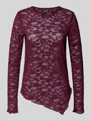 Longsleeve aus Spitze von Gina Tricot Bordeaux - 39