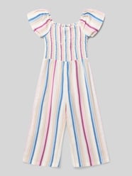 Jumpsuit im Allover-Look von Happy Girls Beige - 46