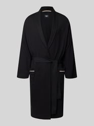 Bademantel mit Kontrasttaschen Jersey-Detail von BOSS - 26