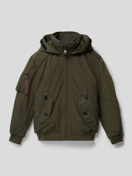 Jacke mit Label-Patch Modell 'Cicero' von Wellensteyn Grün - 14