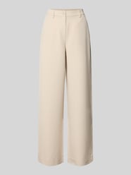 Weite Hose mit elastischem Bund Modell 'KAMIL' von PIECES Beige - 34