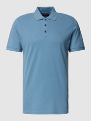 Poloshirt mit Label-Detail Modell 'MApoleo' von Matinique Blau - 46