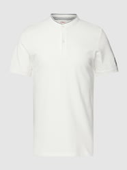 Poloshirt mit Henley-Ausschnitt von s.Oliver RED LABEL Weiß - 32