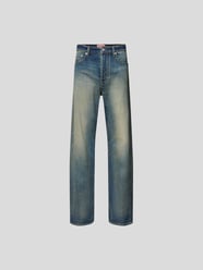 Straight Fit Jeans aus reiner Baumwolle von Kenzo Blau - 44