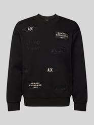 Sweatshirt met labelpatches van ARMANI EXCHANGE - 28