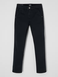 Slim fit chino met stretch, model 'Green Wich' van Pepe Jeans Blauw / turquoise - 23