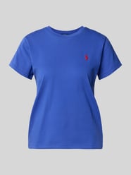 męski t-shirt o kroju regular fit z czystej bawełny od Polo Ralph Lauren - 48