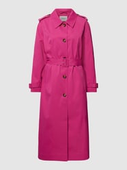 Trenchcoat met platte kraag, model 'APRIL' van Only Roze - 15