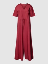 Jumpsuit mit V-Ausschnitt Modell 'LEPIDO' von Weekend Max Mara Bordeaux - 11