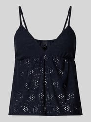 Regular Fit Trägertop mit Lochmuster Modell 'SMILLA' von ONLY - 15