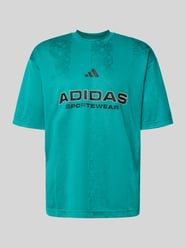 Regular fit T-shirt met logoprint, model 'Tiro' van adidas Sportswear - 42