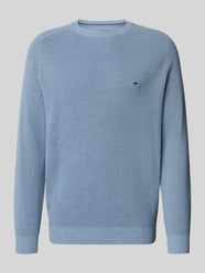 Regular Fit Strickpullover aus reiner Baumwolle von Fynch-Hatton - 4