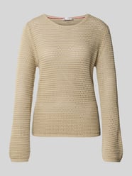 Regular Fit Pullover aus Baumwoll-Mix von Tommy Hilfiger Beige - 28