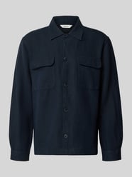 Relaxed Fit Hemdjacke aus Leinen-Baumwoll-Mix Modell 'LEROY' von Selected Homme - 17
