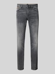 Slim Fit Jeans mit 5-Pocket-Design Modell 'Maine' von BOSS Orange Blau - 39