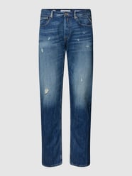 Regular Fit Jeans im Used-Look Modell 'GROVER' von Replay Blau - 15