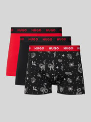 Slim Fit Trunks aus Baumwoll-Mix im 3er-Pack Modell 'TRUNK TRPLET DESIGN' von HUGO - 27