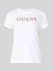Regular Fit T-Shirt aus reiner Baumwolle mit Logo-Applikation von GUESS - 35