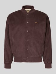 Corduroy jack met logostitching van BLKVIS - 2