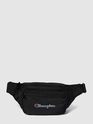 Bauchtasche mit Label-Stitching Modell 'Belt Bag' von CHAMPION Grau / Schwarz - 22