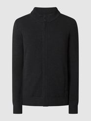 Strickjacke mit Woll-Anteil von MAERZ Muenchen Grau - 13