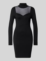Kleid aus Viskose-Mix mit Ziersteinbesatz Modell 'Lucy' von GUESS - 7
