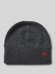 Beanie mit Label-Applikation Modell 'LACKE' von Barts Grau - 28