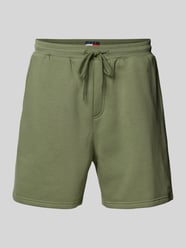 Regular fit sweatshorts van katoenmix van Tommy Jeans - 22