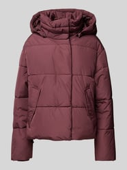 Jacke mit Kapuze Modell 'Mishal' von mbyM Bordeaux - 43