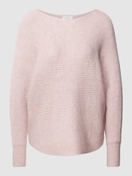 Gebreide pullover met ronde hals, model 'DANIELLA' van Only Roze - 46