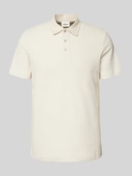 Regular fit poloshirt van katoenmix van s.Oliver RED LABEL Beige - 29