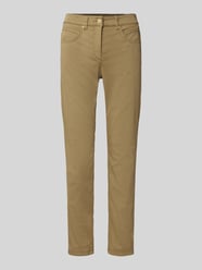 Slim Fit Hose in verkürzter Passform von Luisa Cerano - 43