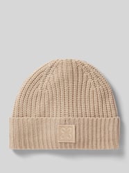 Beanie mit breitem Umschlag von Codello Beige - 6