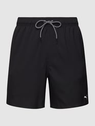 Badehose mit Label-Print von Puma Schwarz - 42