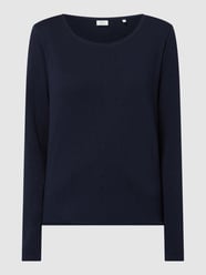 Longsleeve aus Bio-Baumwolle von Marc O'Polo Denim Blau - 23