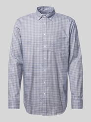 Regular fit zakelijk overhemd met knoopsluiting van SEIDENSTICKER REGULAR FIT - 47