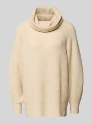 Sweter z golfem w kroju loose fit z dodatkiem wełny Model 'WHITNEY' od ONLY - 26