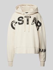 Bluza z kapturem o kroju oversized z nadrukiem z napisem od G-Star Raw - 9