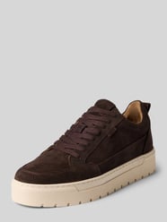 Sneakersy z naturalnej skóry model "IVAR-102" od PS Poelman - 17