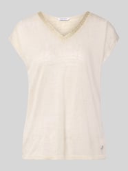 T-shirt z mieszanka wiskozy model 'Sa44ylor' od ZABAIONE - 2
